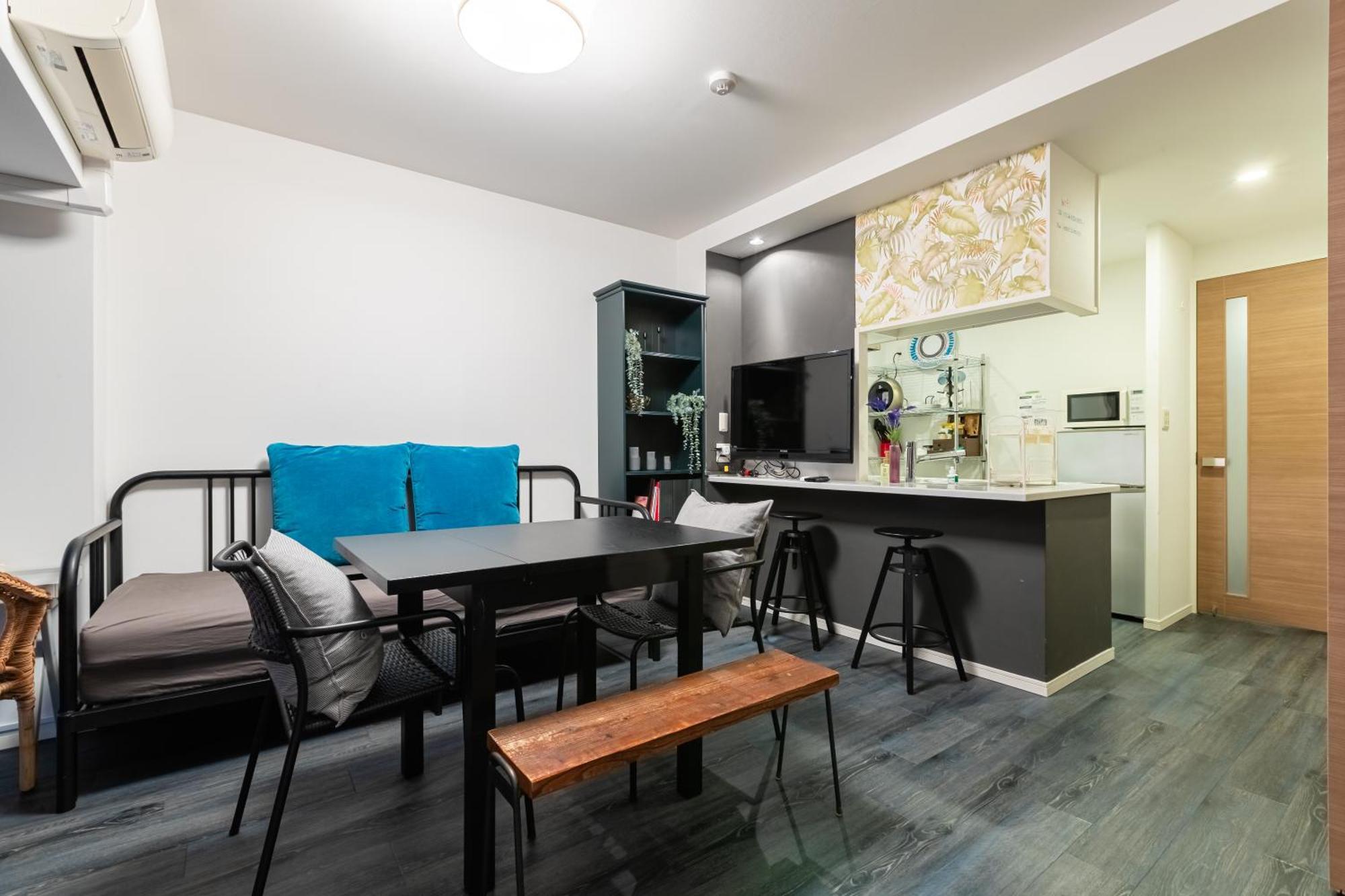 Apartamento Namba 2 Bedroom Apartment, 1 Min To Nippombashi *